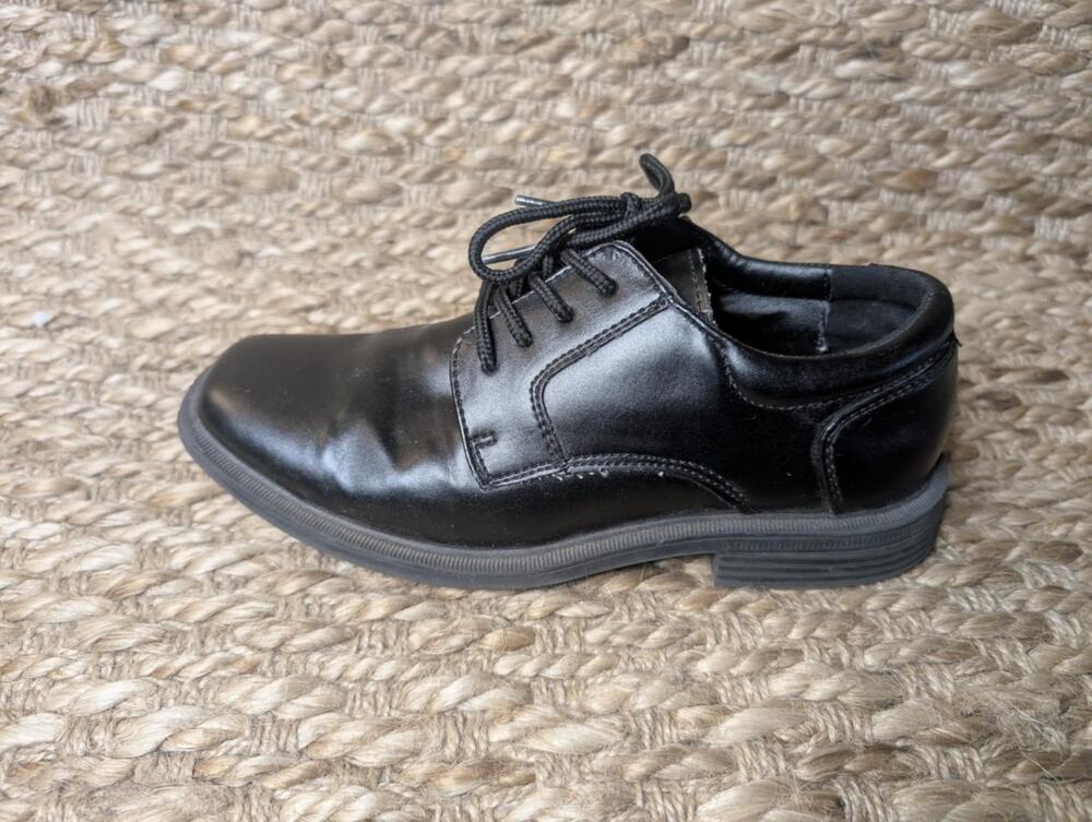 Madison Avenue Boys Oxford Willie Style Dress Shoes Black Size 2.5 M